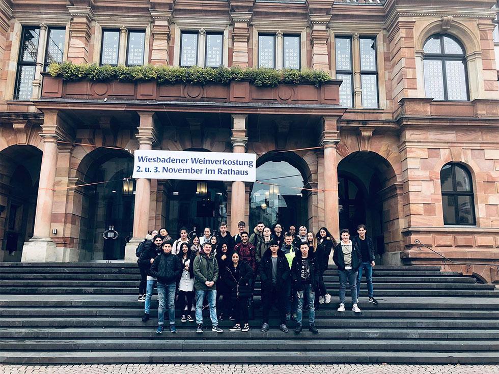 2018.11.14 JUGEND im RATHAUS 1 Hermann Ehlers Schule Wiesbaden